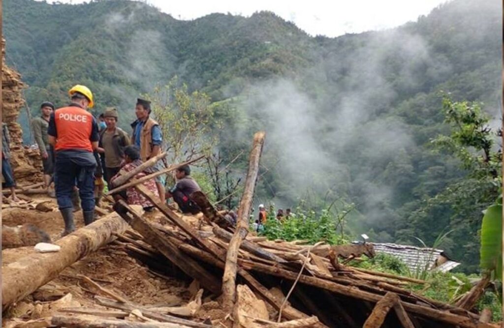 रोल्पामा घर भत्किँदा बालिकासहित दुई जनाको मृत्यु, दुई घाइते