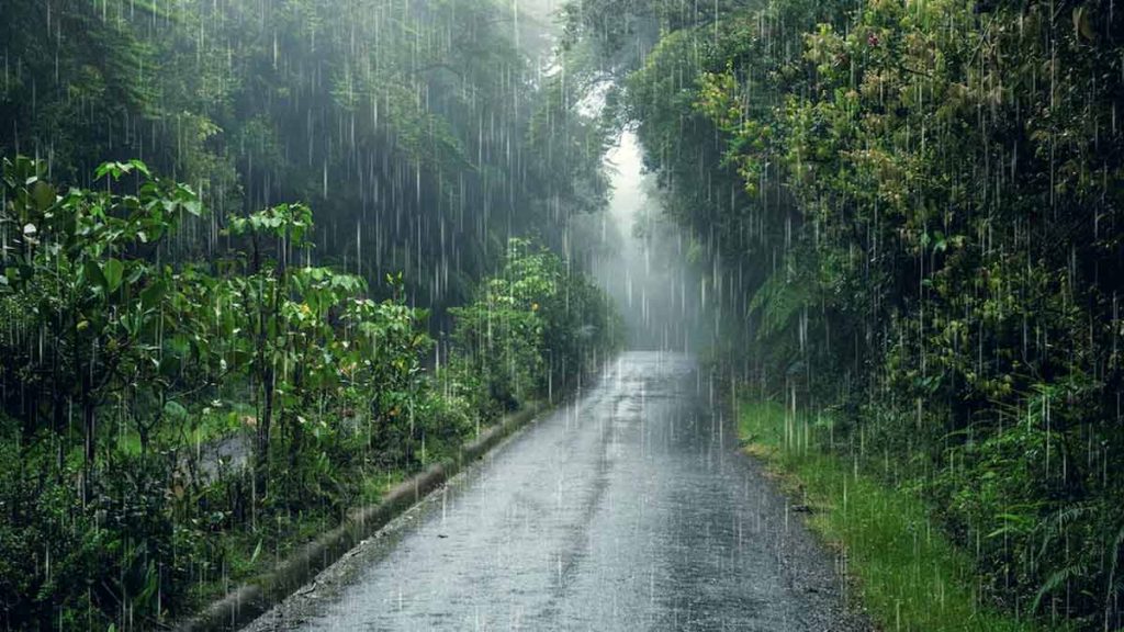 यी चार प्रदेशमा आज भारी वर्षाको सम्भावना